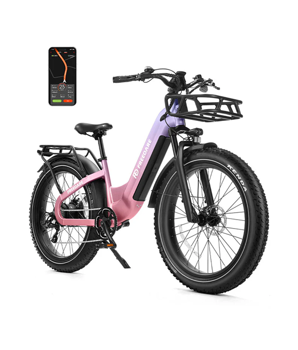 FD Eden Step-thru Electric Bike⼁UL Certi7ed