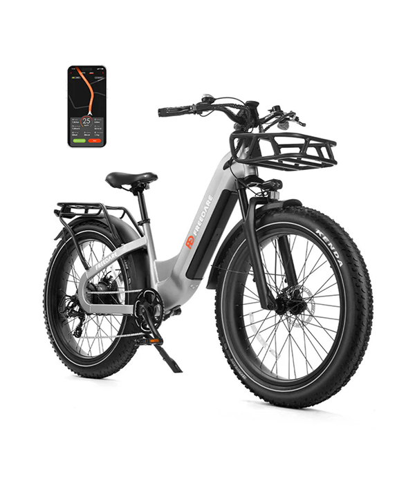 FD Eden Step-thru Electric Bike⼁UL Certi7ed