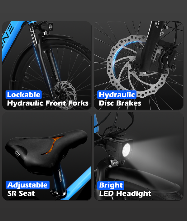 Aquila 26"x4 Fat Tire Ebikes