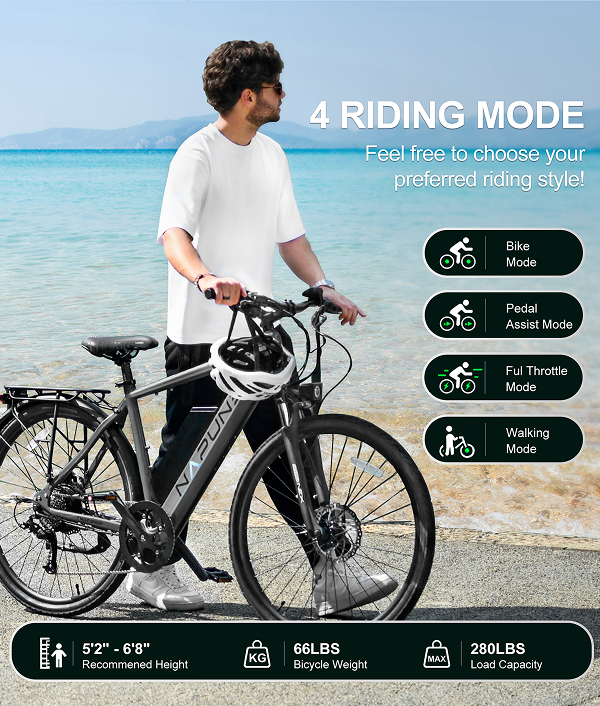Tauras 28"X 1.75 City Ebike
